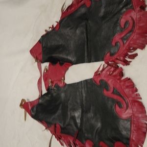 Small pair of leather chaps